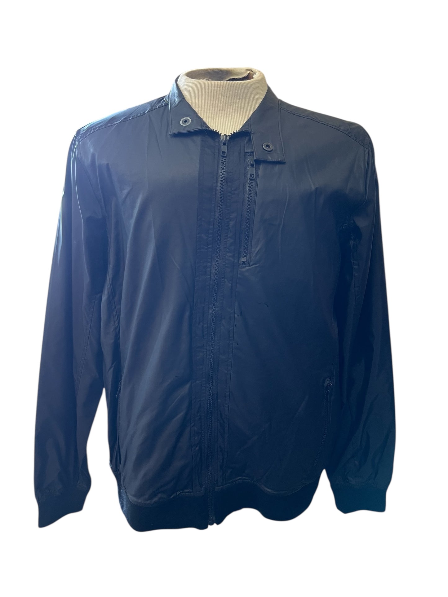 Black Repair Men's Jacket, Medium