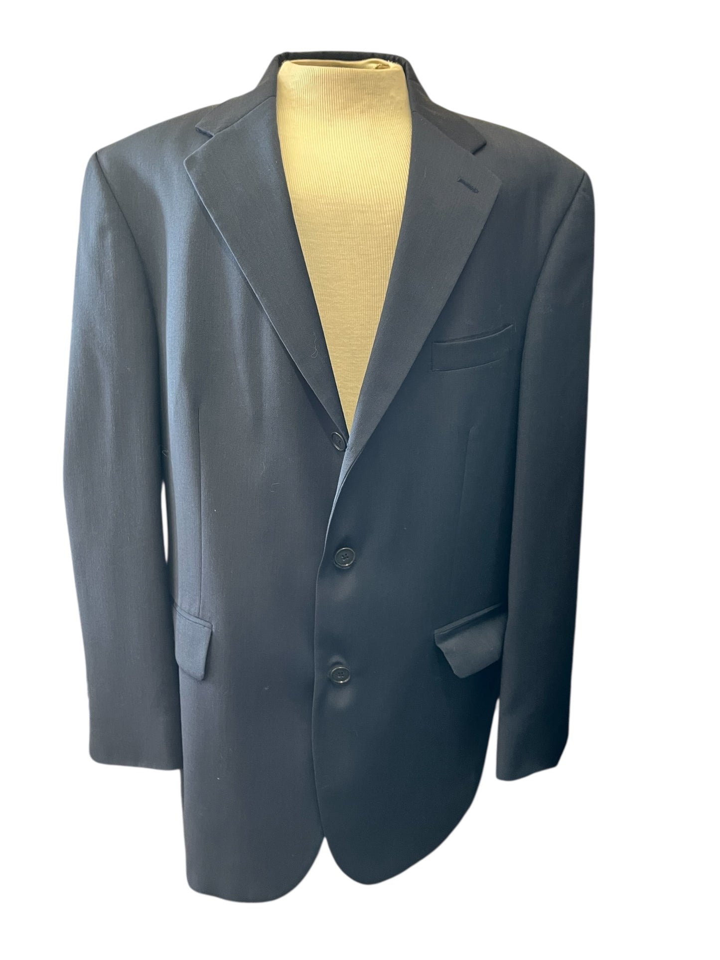Navy Oscar de la Renta Suit, 44