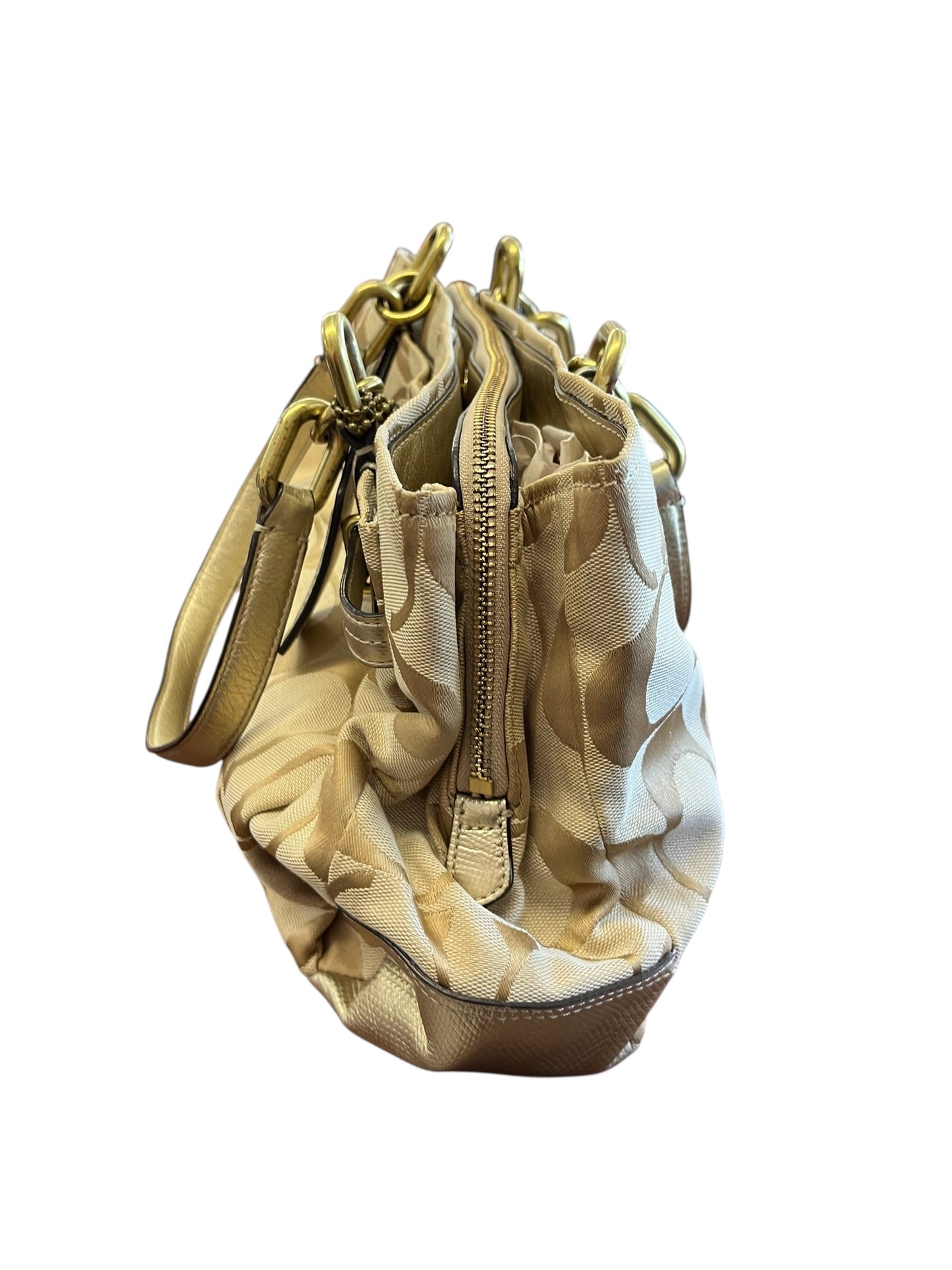 Khaki Coach Purse