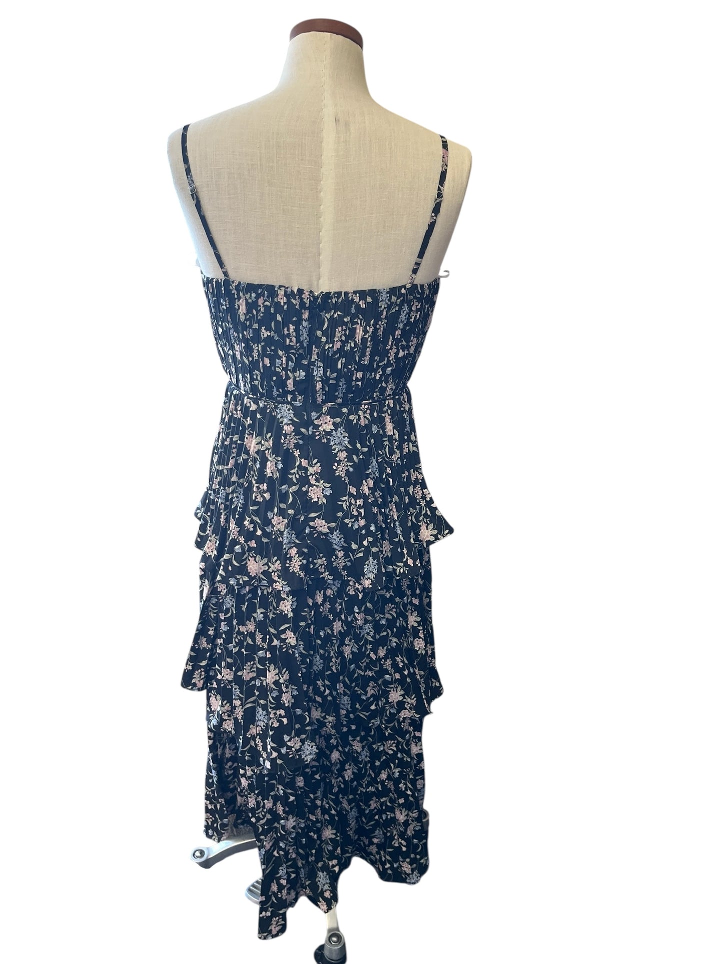 black floral Lulus Dress, Small