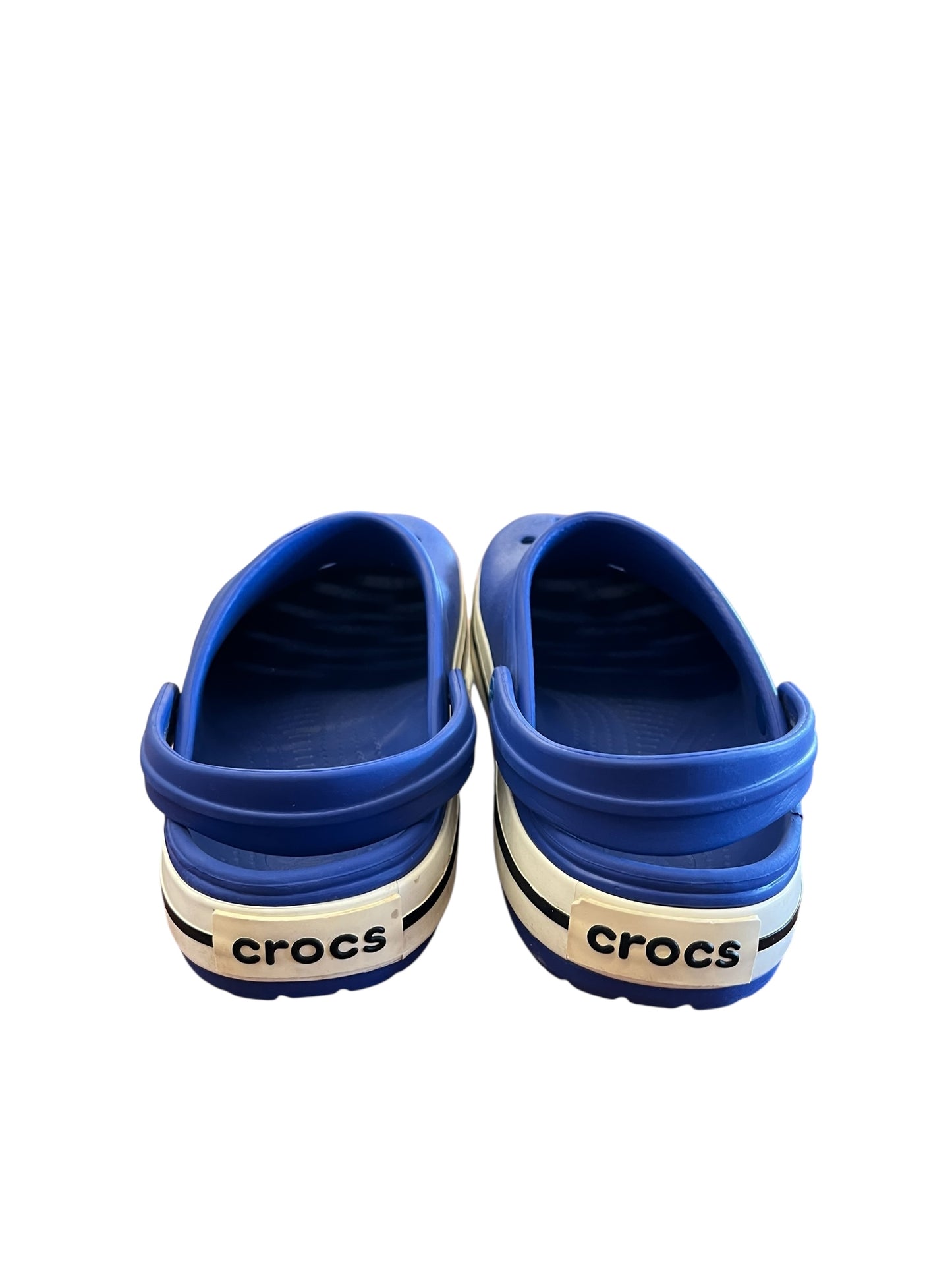 Blue Crocs Clogs, 8
