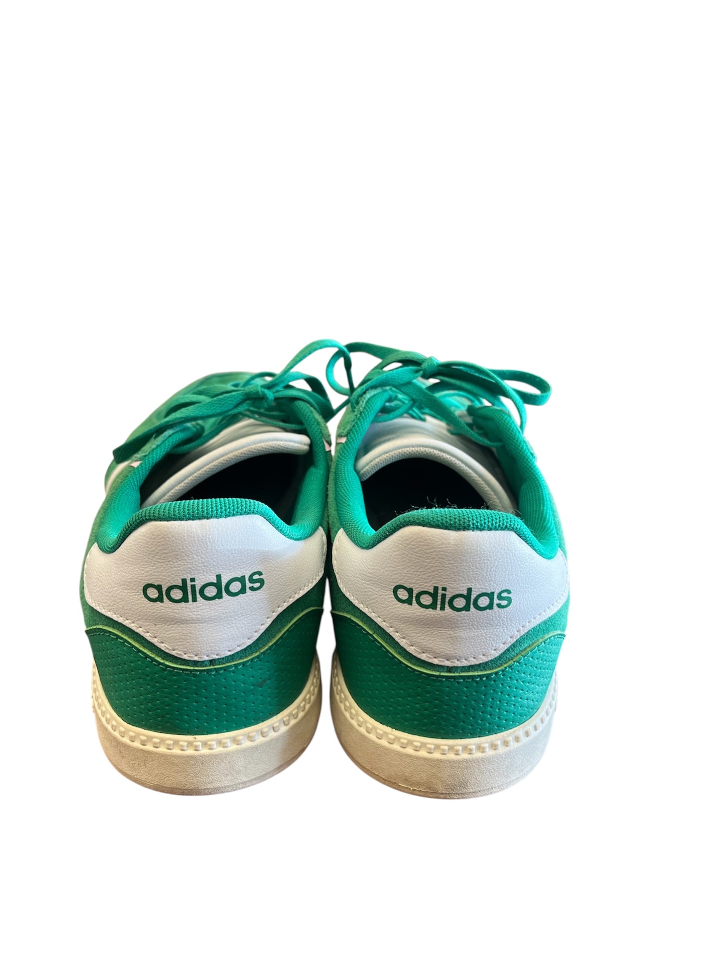 Green Adidas Sneakers, 9.5