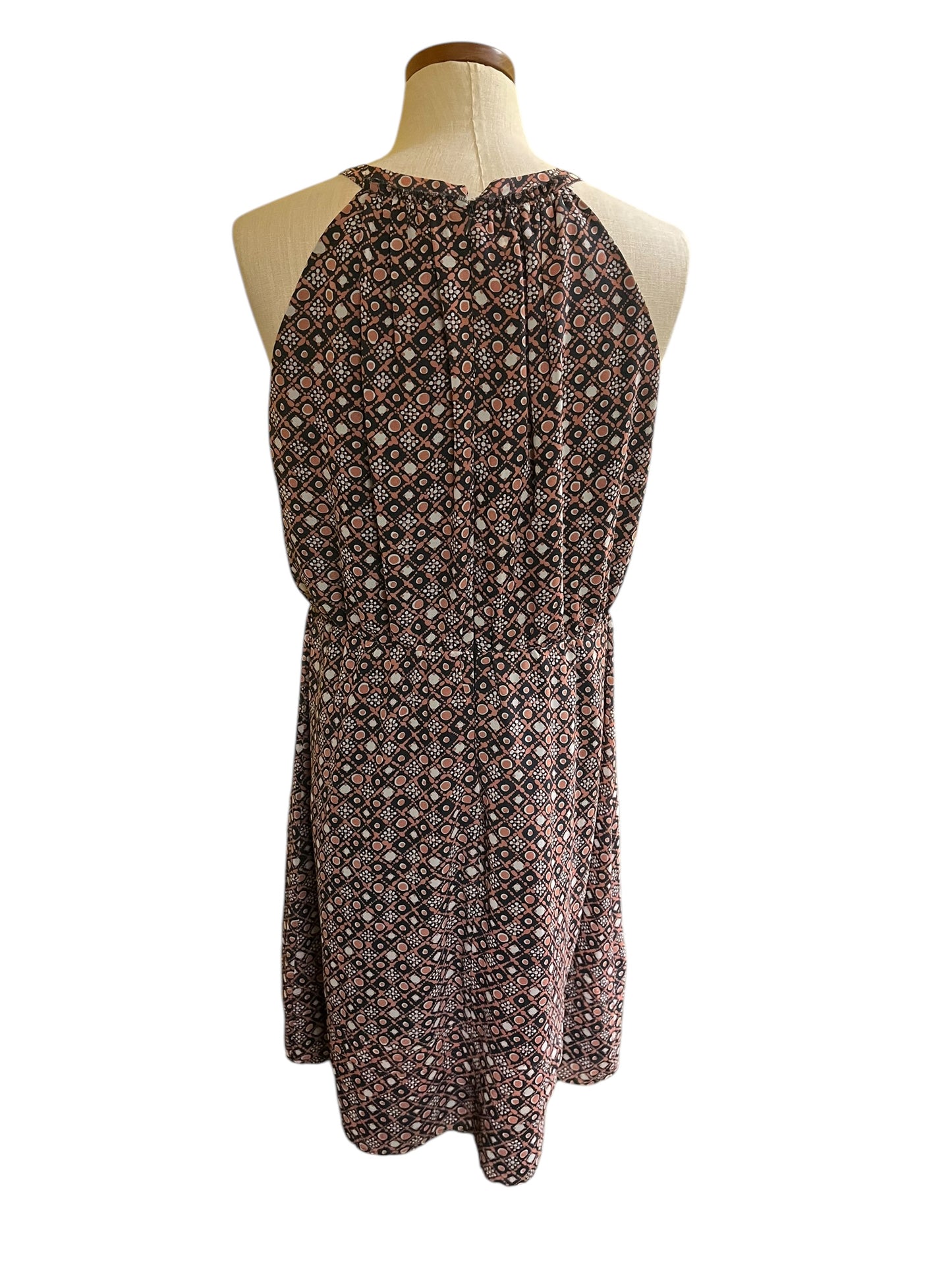 gray and pink Loft Dress, 12P
