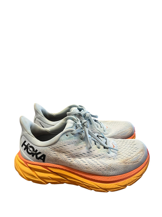 Aqua Hoka Sneakers, 7.5