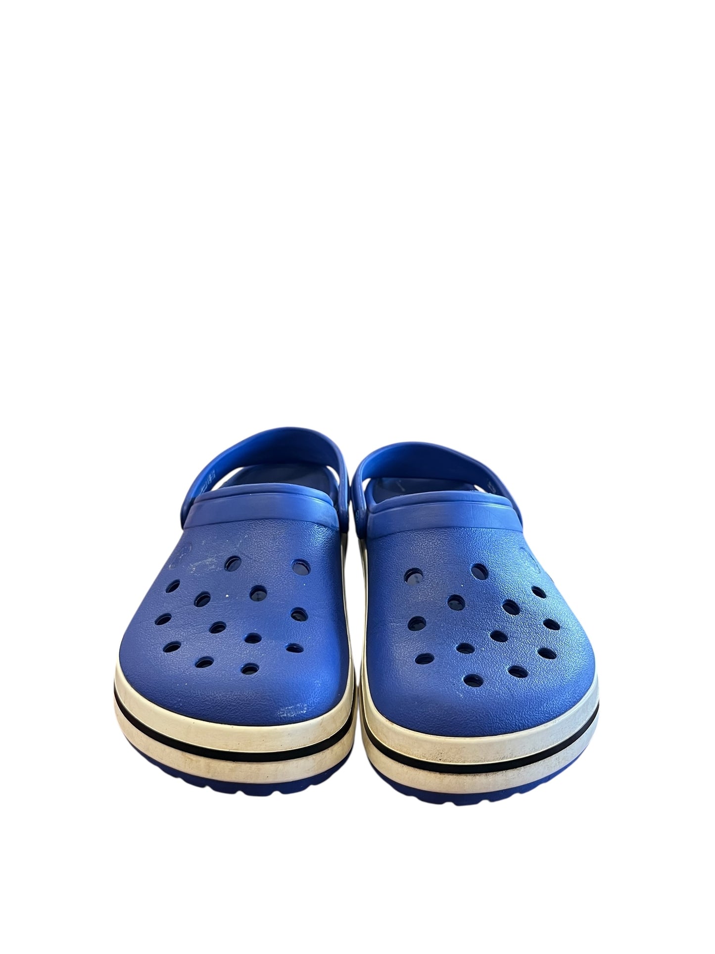 Blue Crocs Clogs, 8