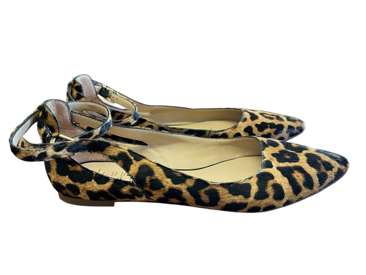 Leopard Franco Sarto Flats, 7.5