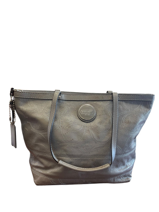 Gray Coach Purse