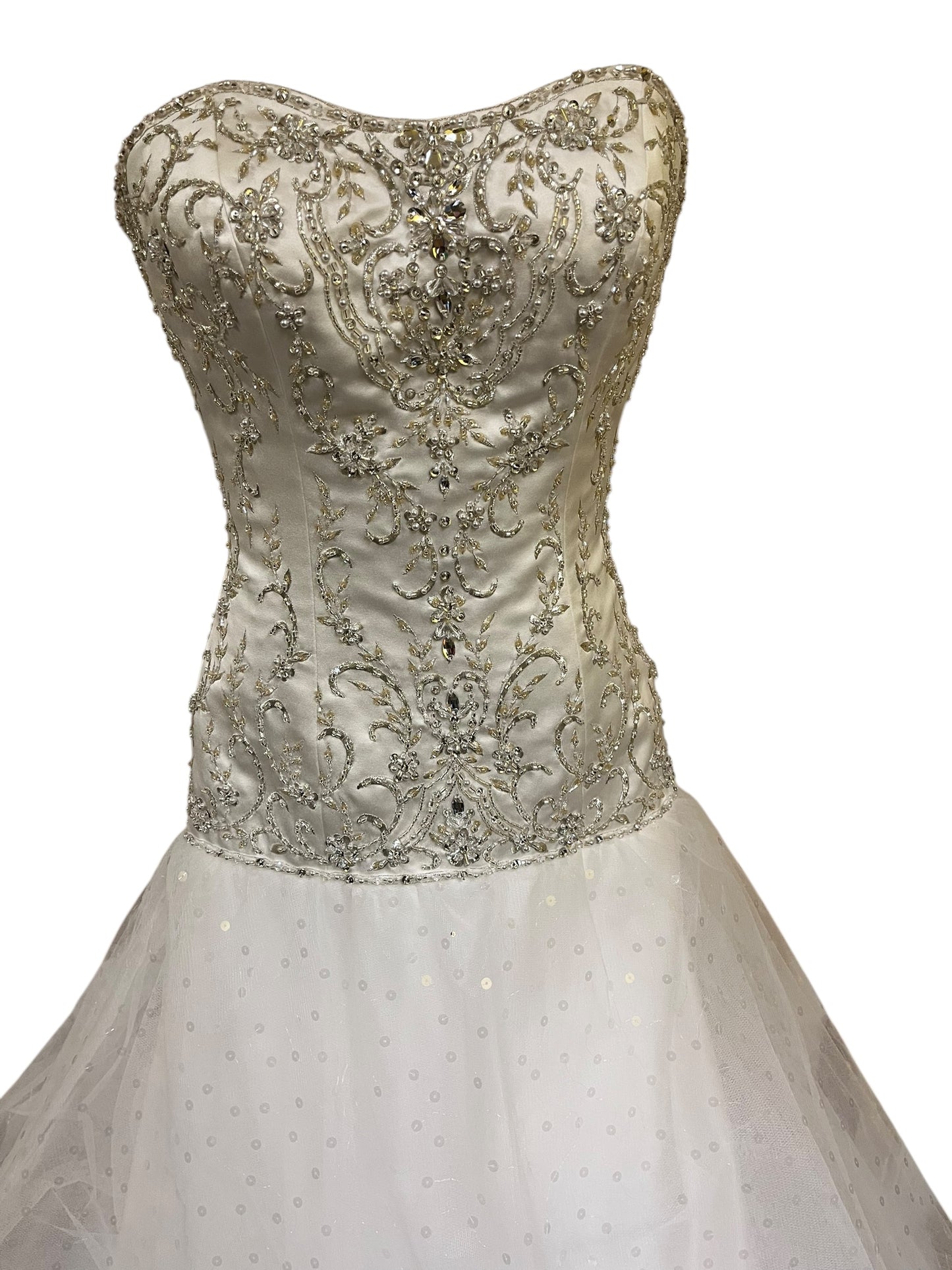 Ivory Symphony of Venus Formal Dress, 6