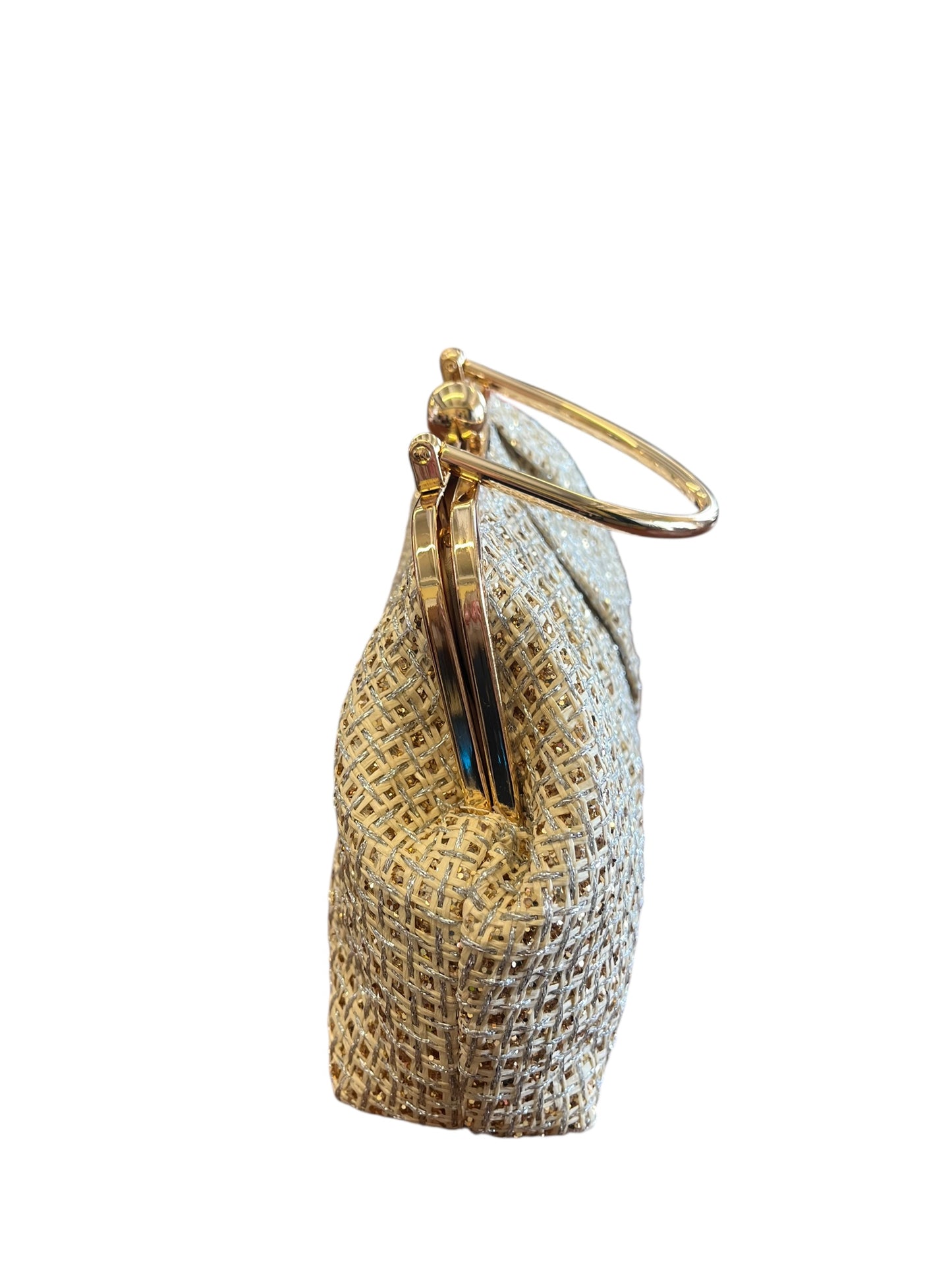 Gold Kelly & Katie Purse