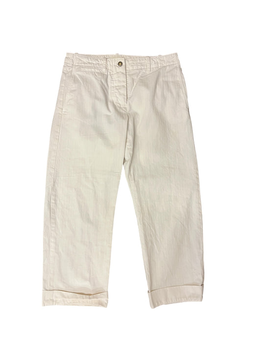 Cream Nili Lotan Pants, 6