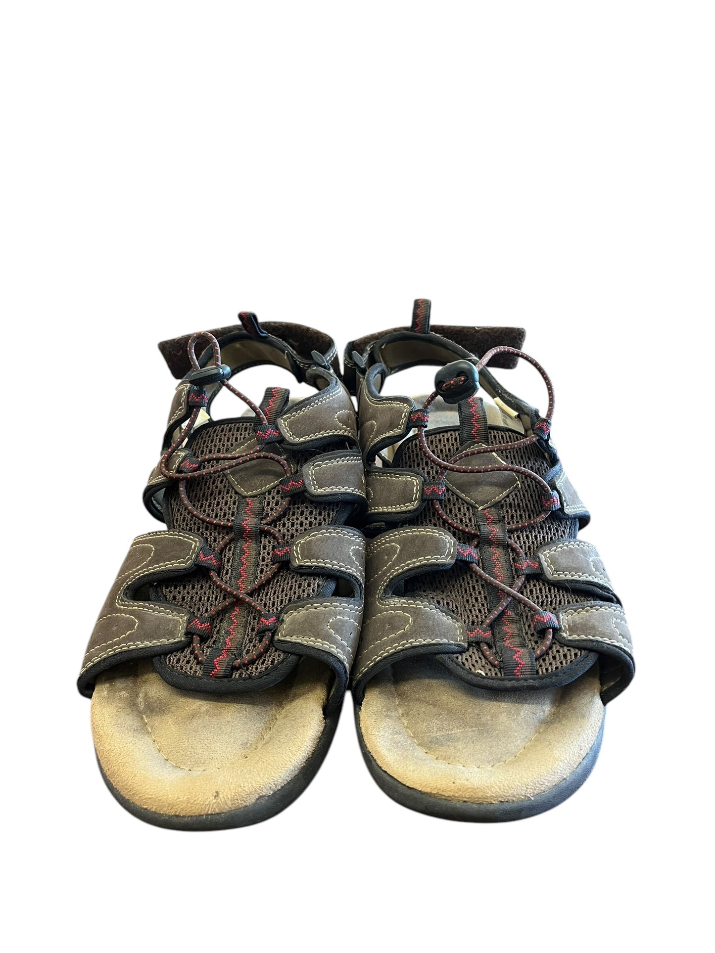 Brown St. John's Bay sandals, 12