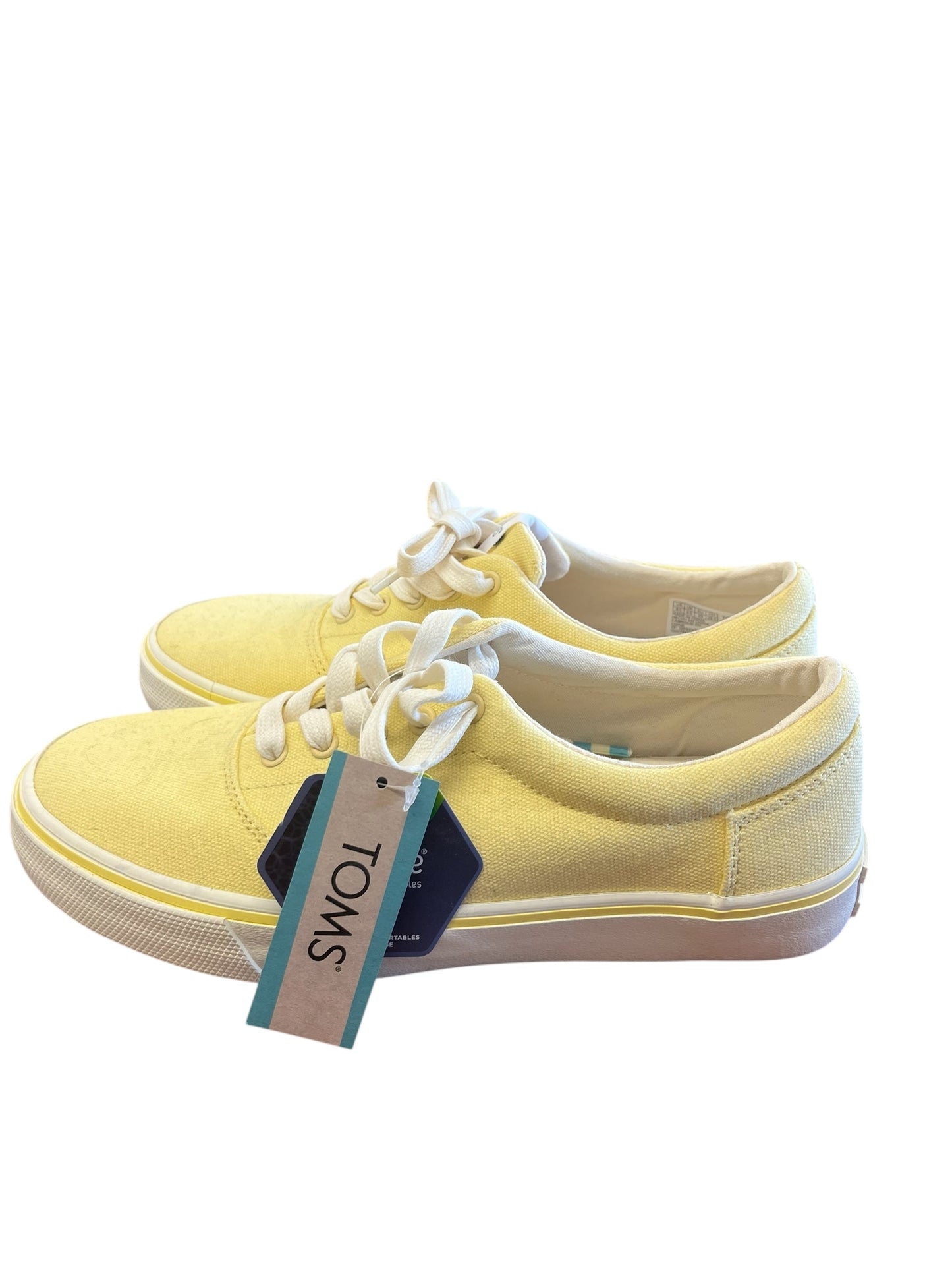 Yellow Toms Sneakers, 8.5