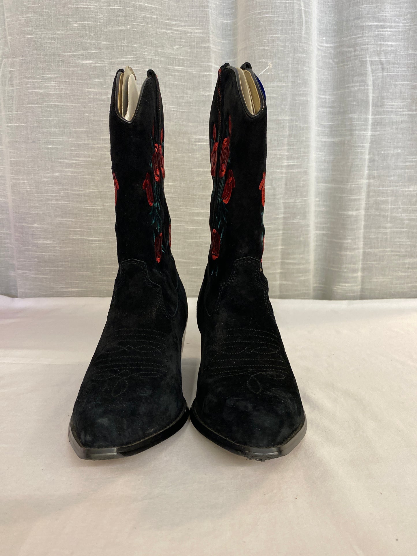 Black American West Boots, 8.5