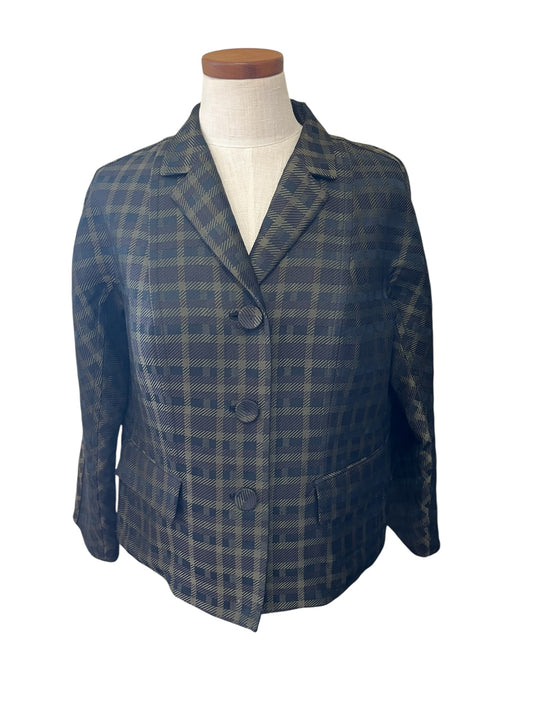 Green Lafayette 148 Jacket, Medium