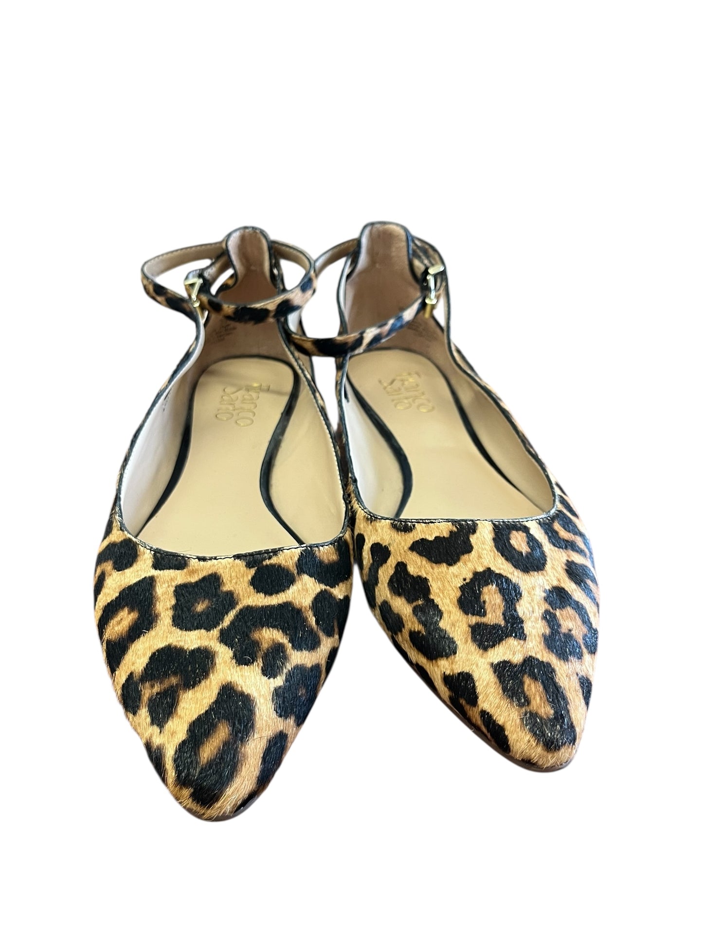 Leopard Franco Sarto Flats, 7.5