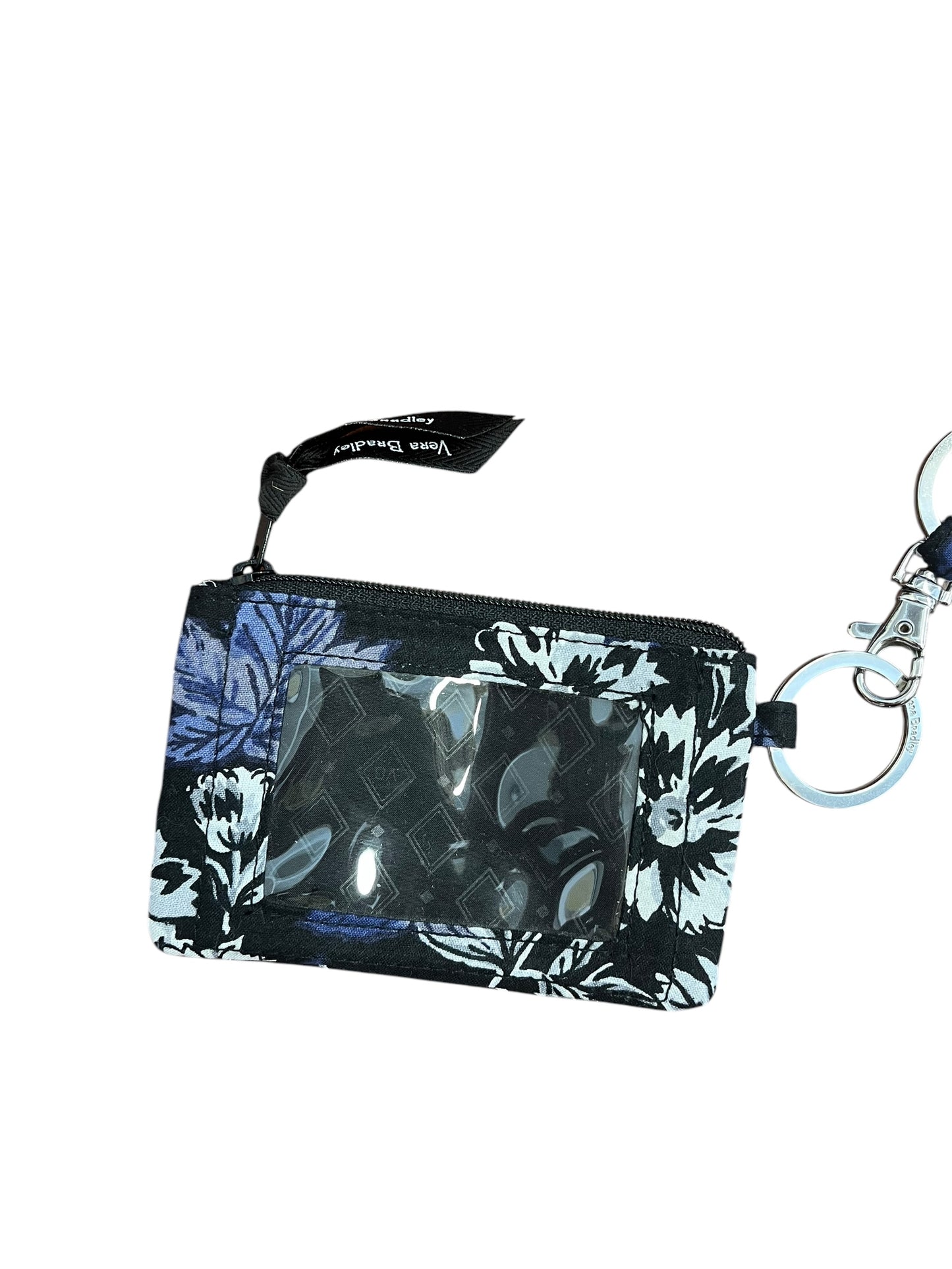 blue floral Vera Bradley wallet