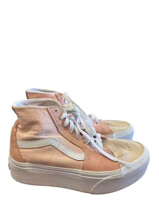 Pink Vans Sneakers, 6.5