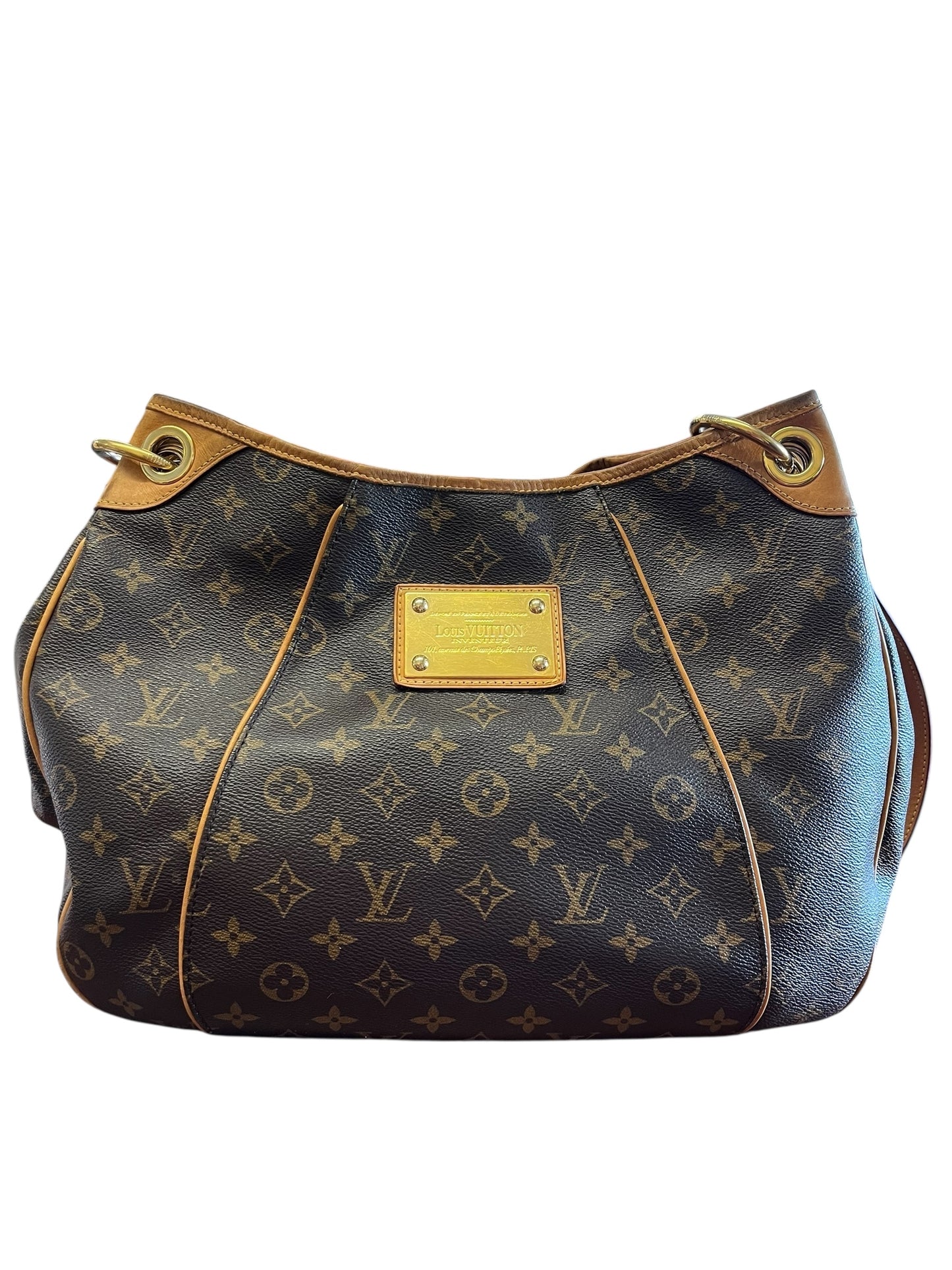 Brown Louis Vuitton Louis Vuitton Galleria PM