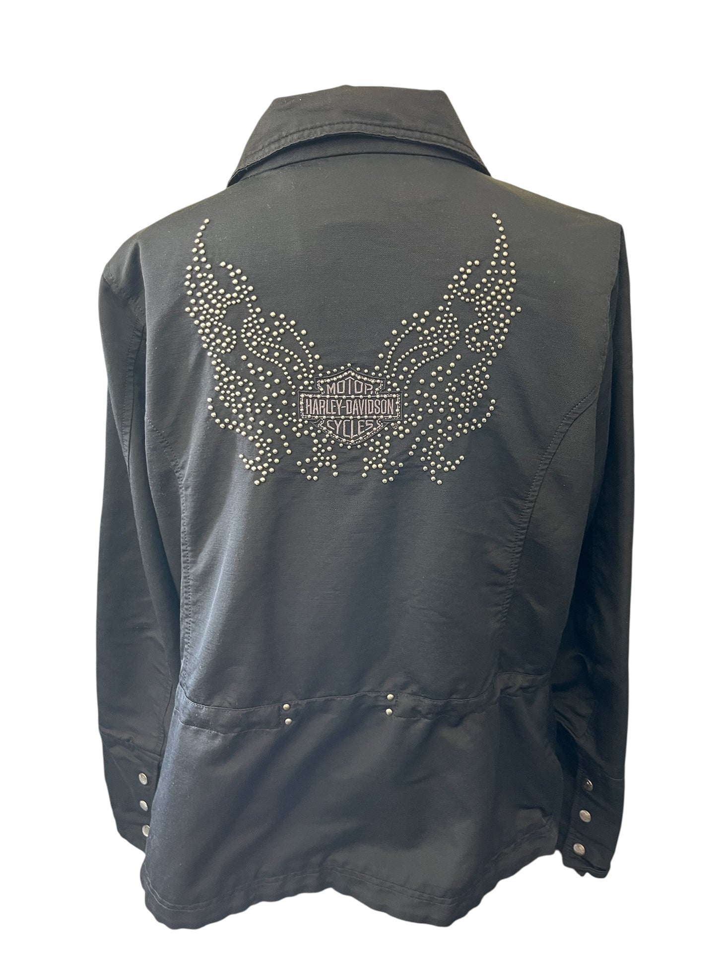 Black Harley Davidson Jacket, XL