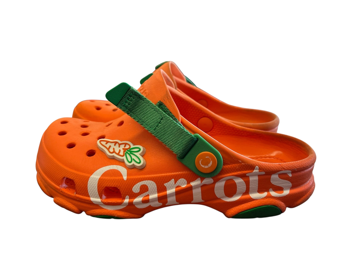 Orange Crocs Clogs, 5