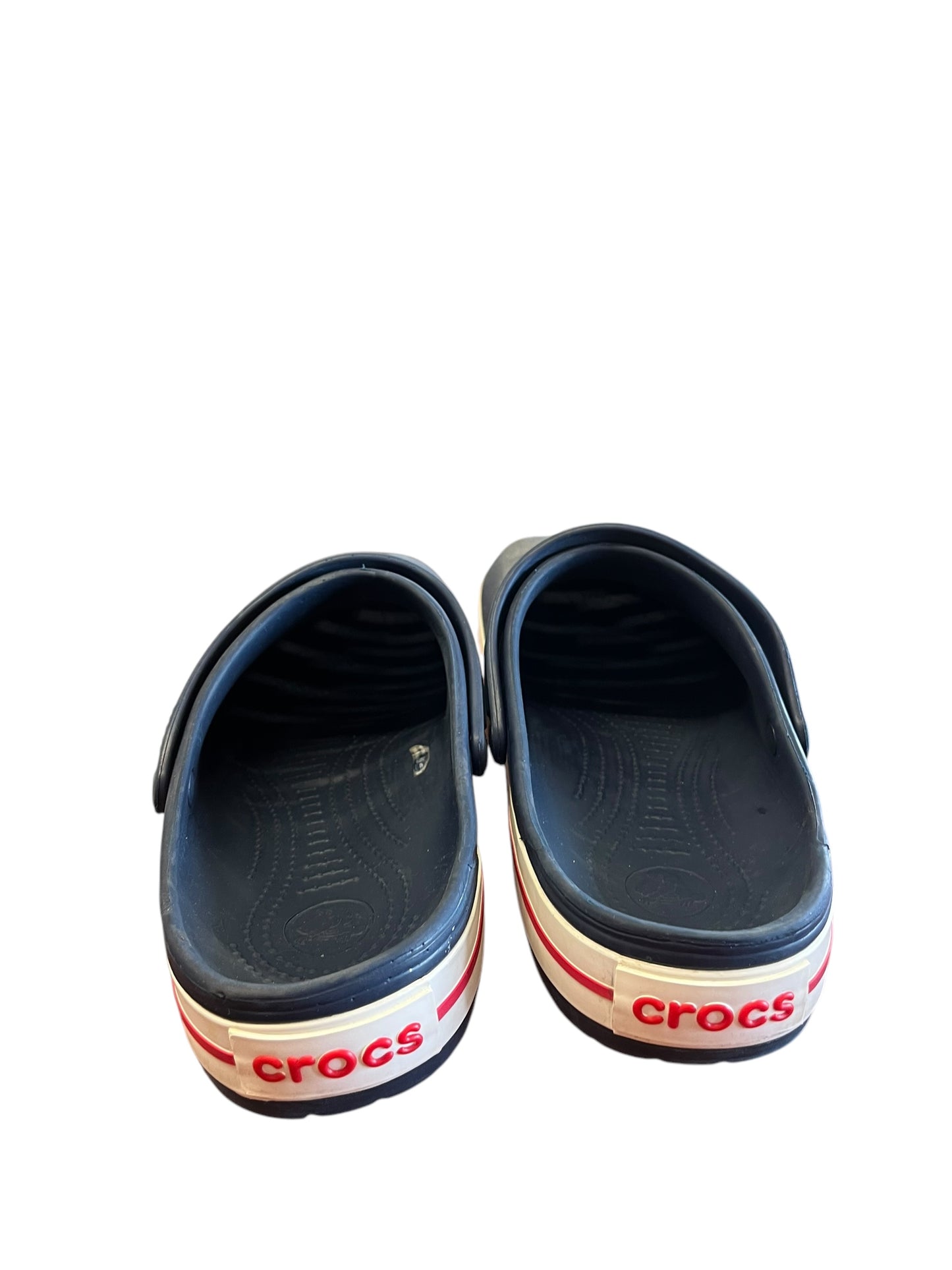 Navy Crocs Clogs, 13