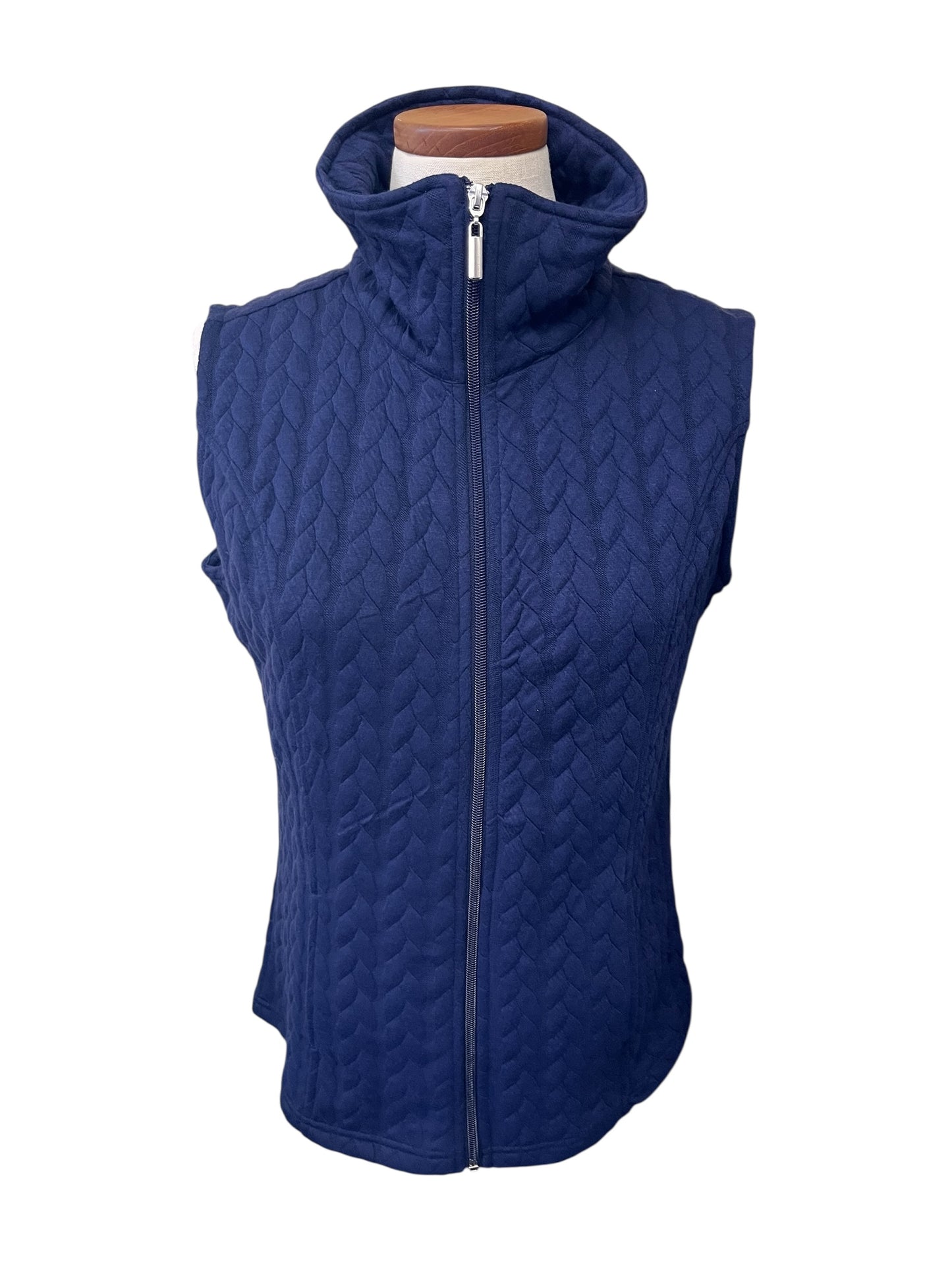 Navy Emily Daniels Vest, Medium