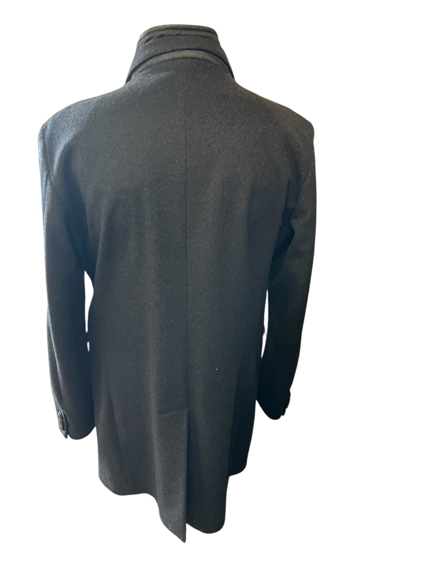 Charcoal Paolo Pecora Milano Coat, 54