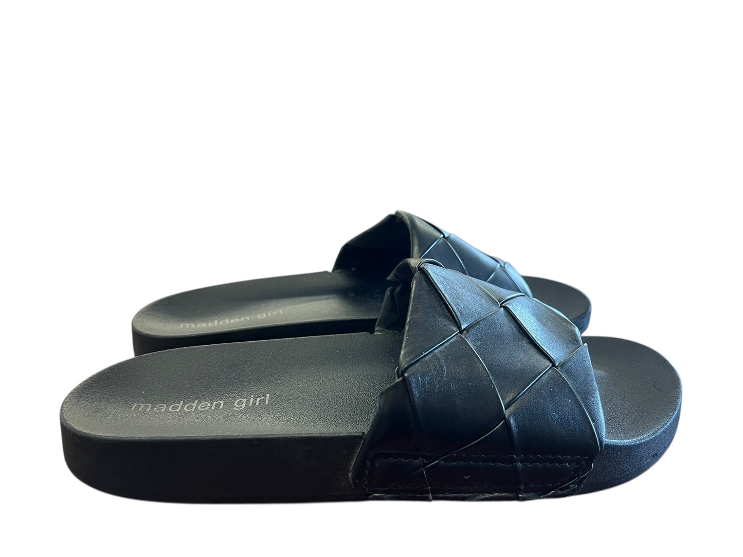 Black Madden Girl sandals, 7