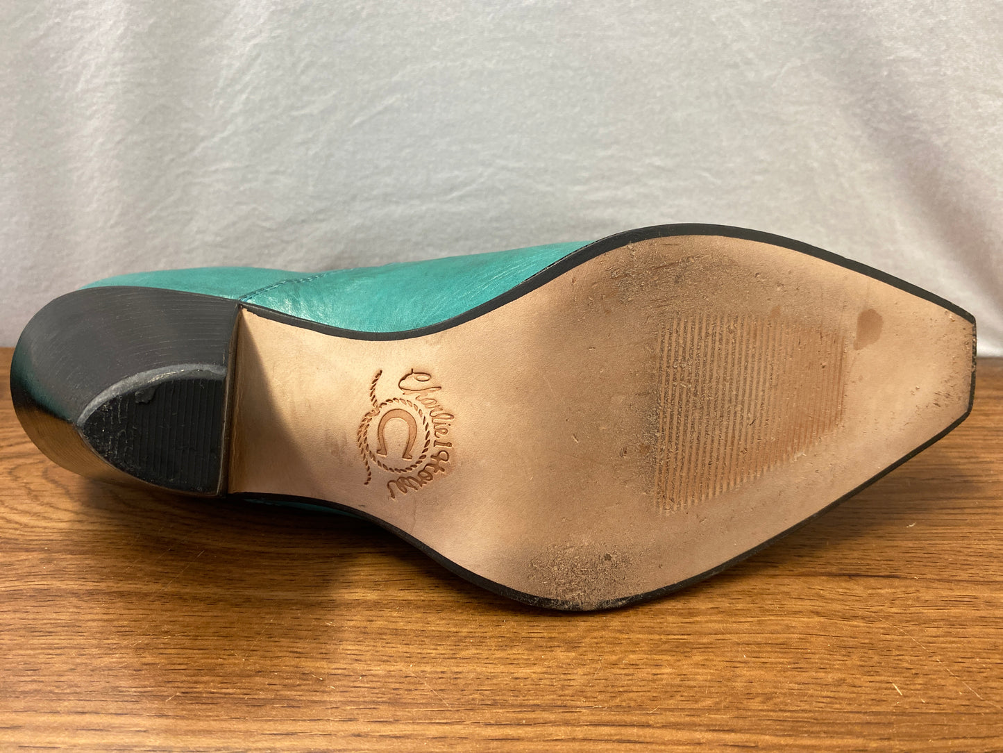 turquoise Charlie Horse shoes, 9