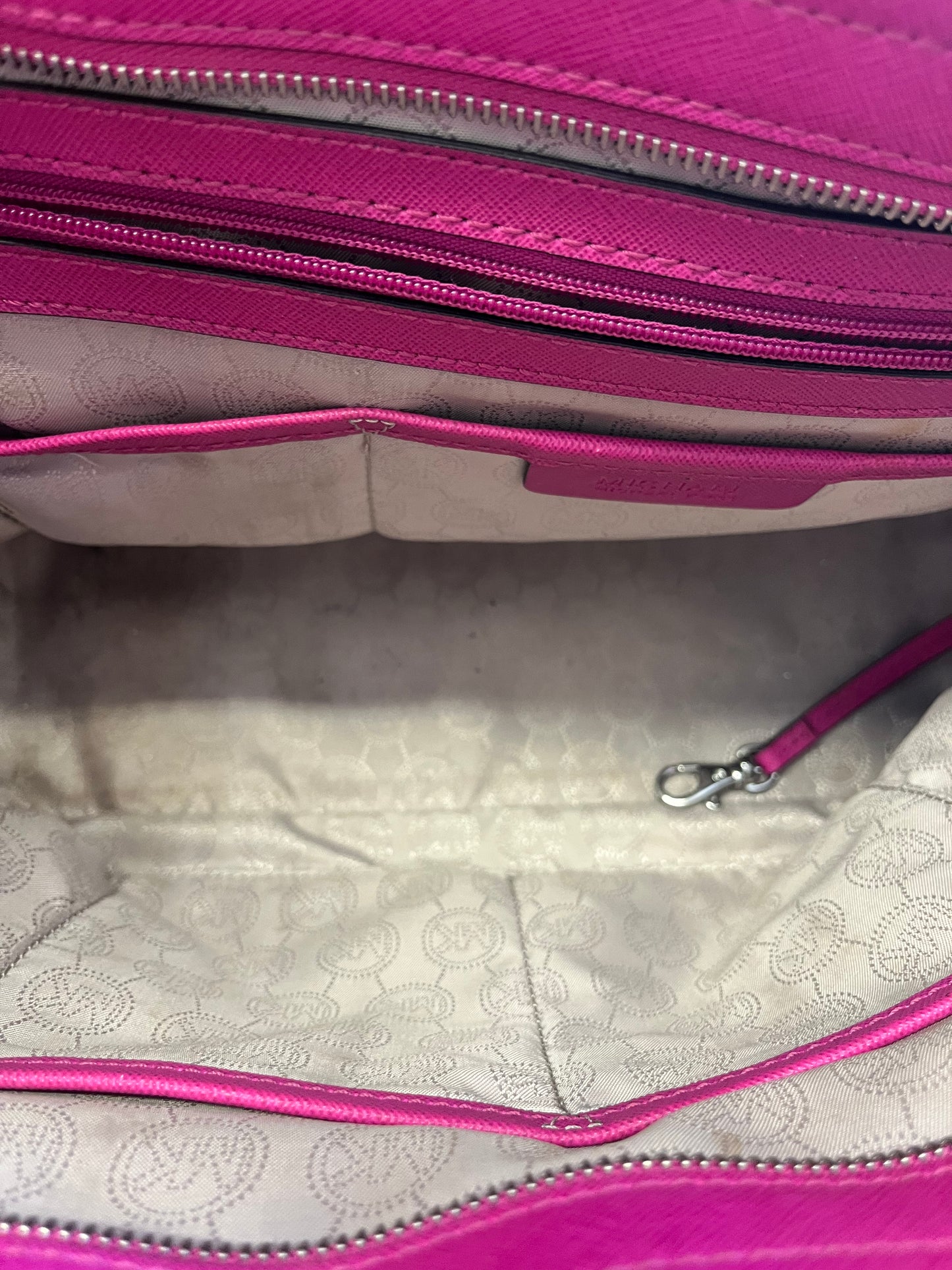 raspberry Michael Kors Purse