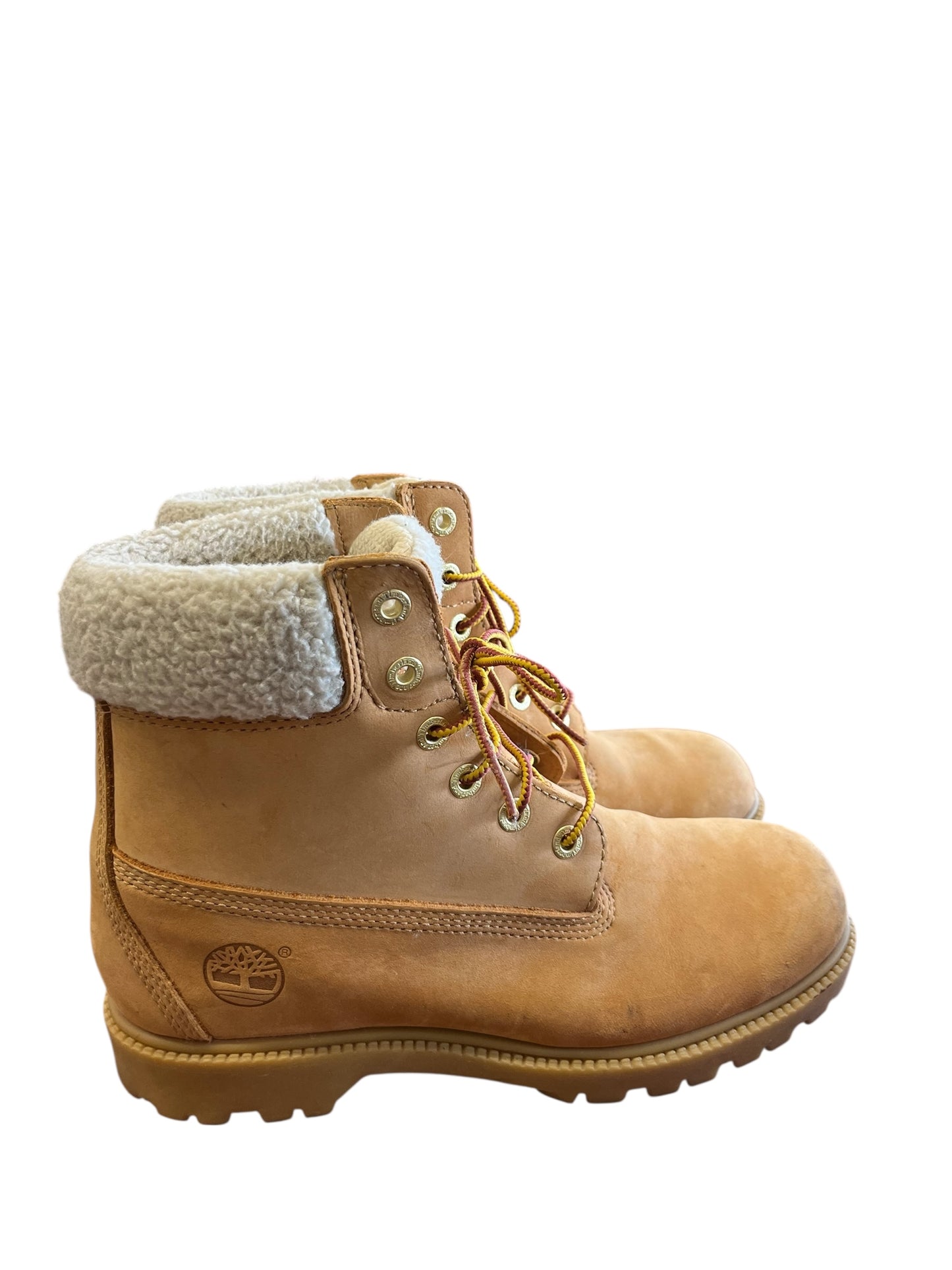 Tan Timberland Boots, 9