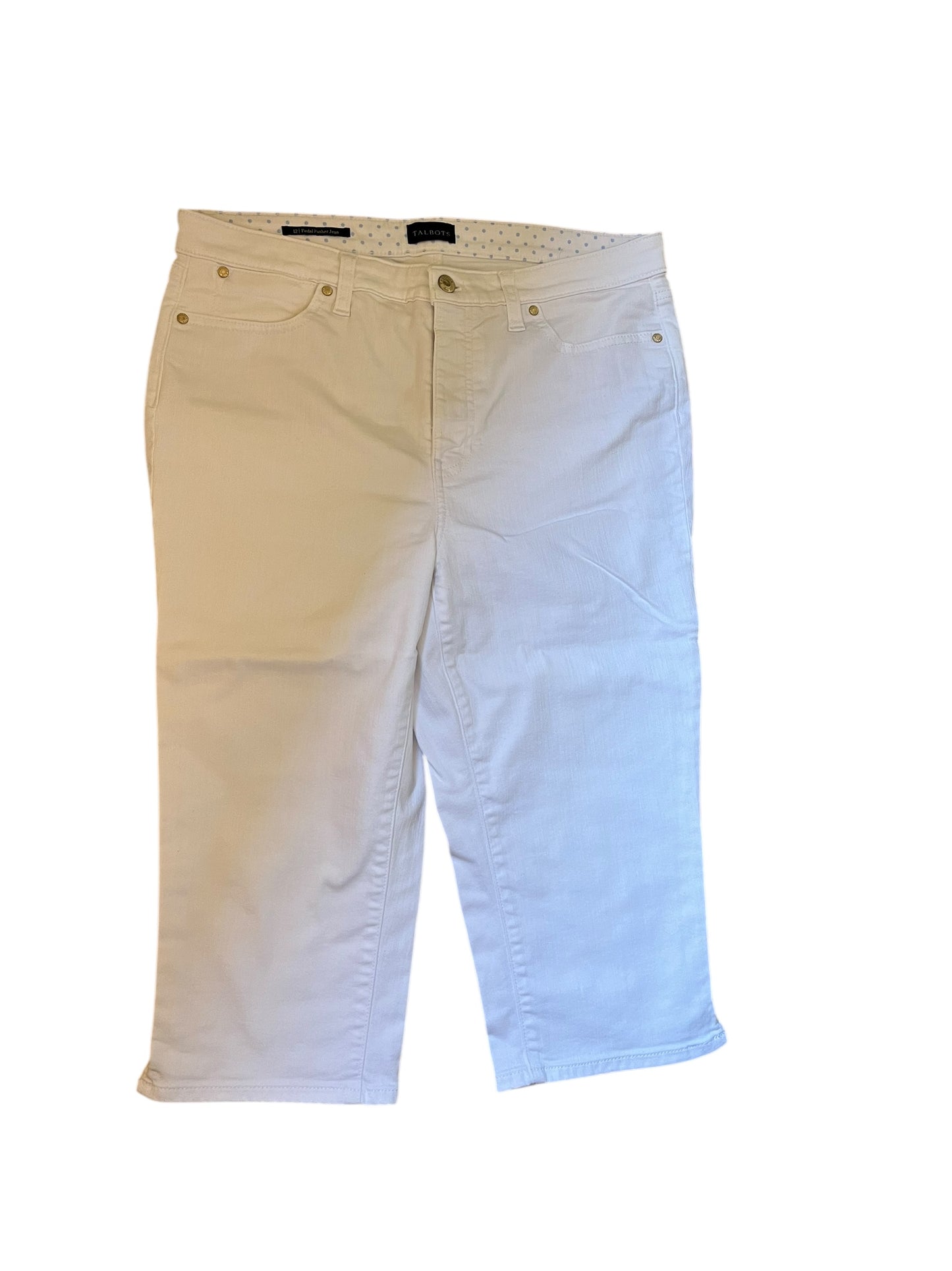White Talbots Pants, 12