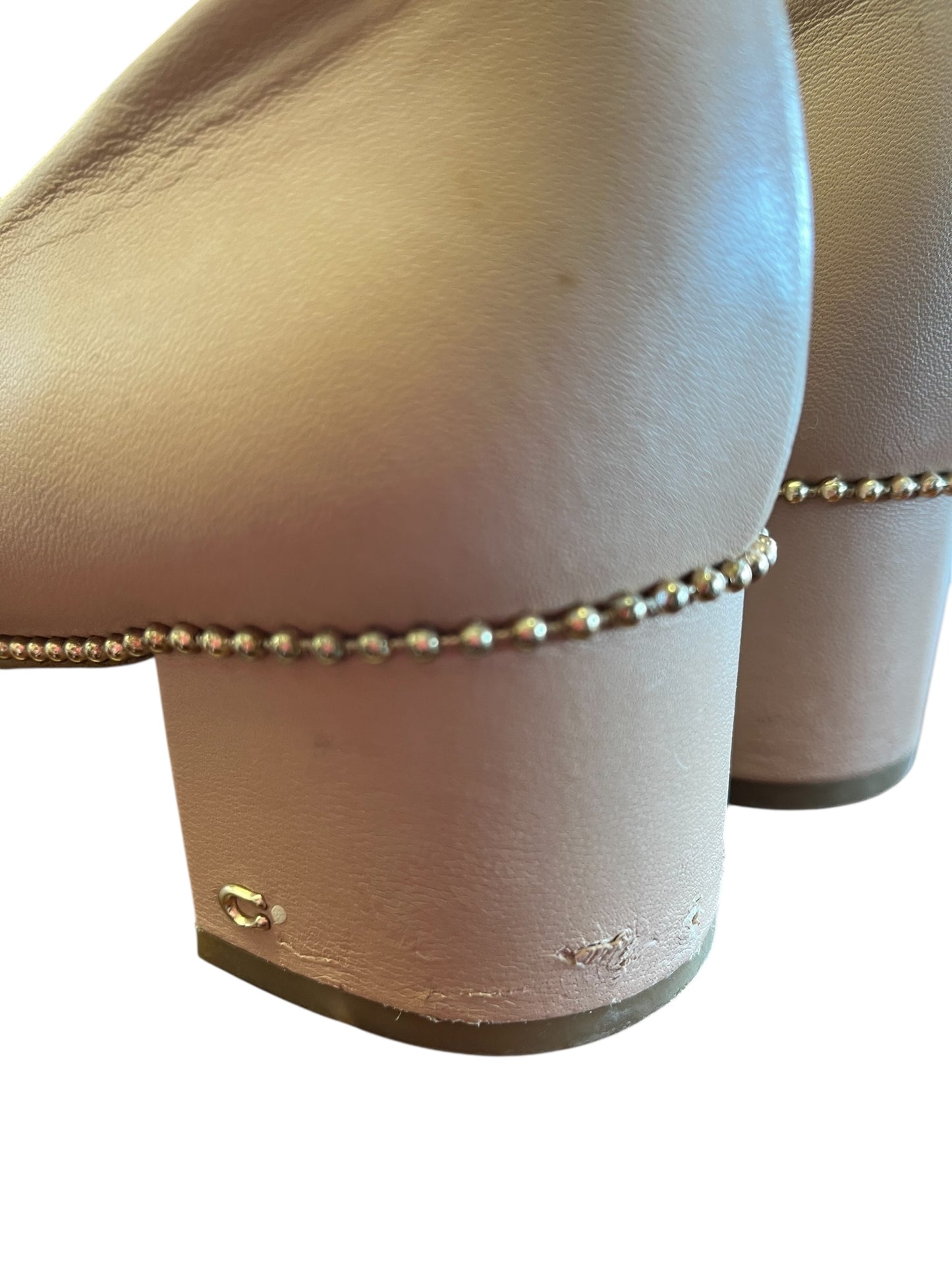 Tan Coach Heels, 10