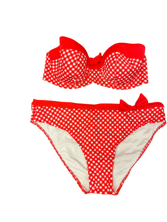 Red Freya Swimsuit, XL