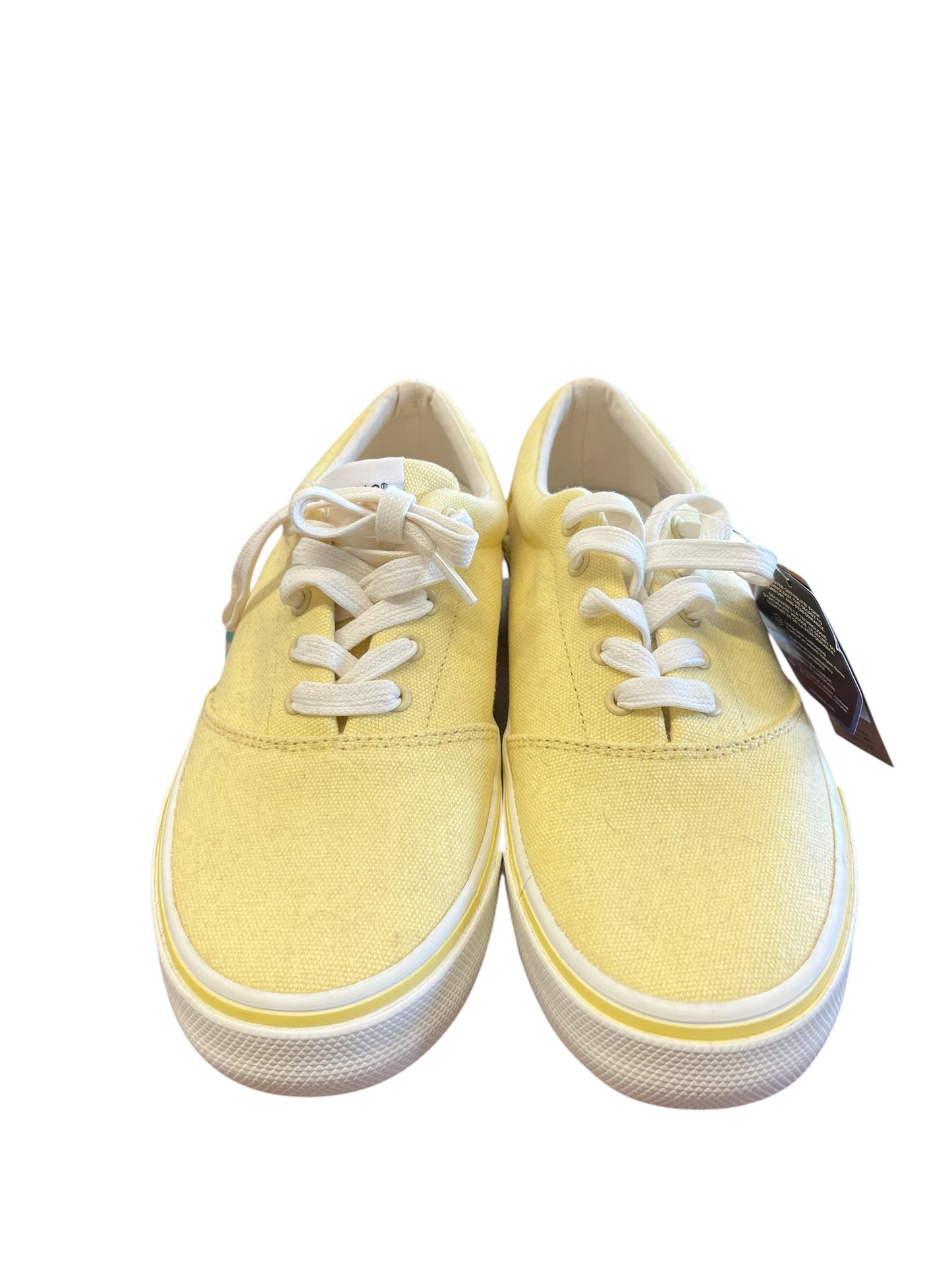 Yellow Toms Sneakers, 8.5