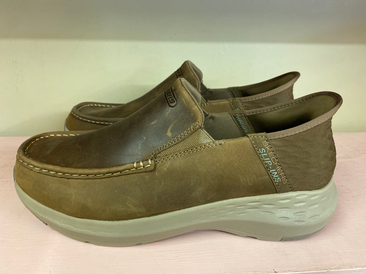 Brown Skechers Men's Shoes, 9.5