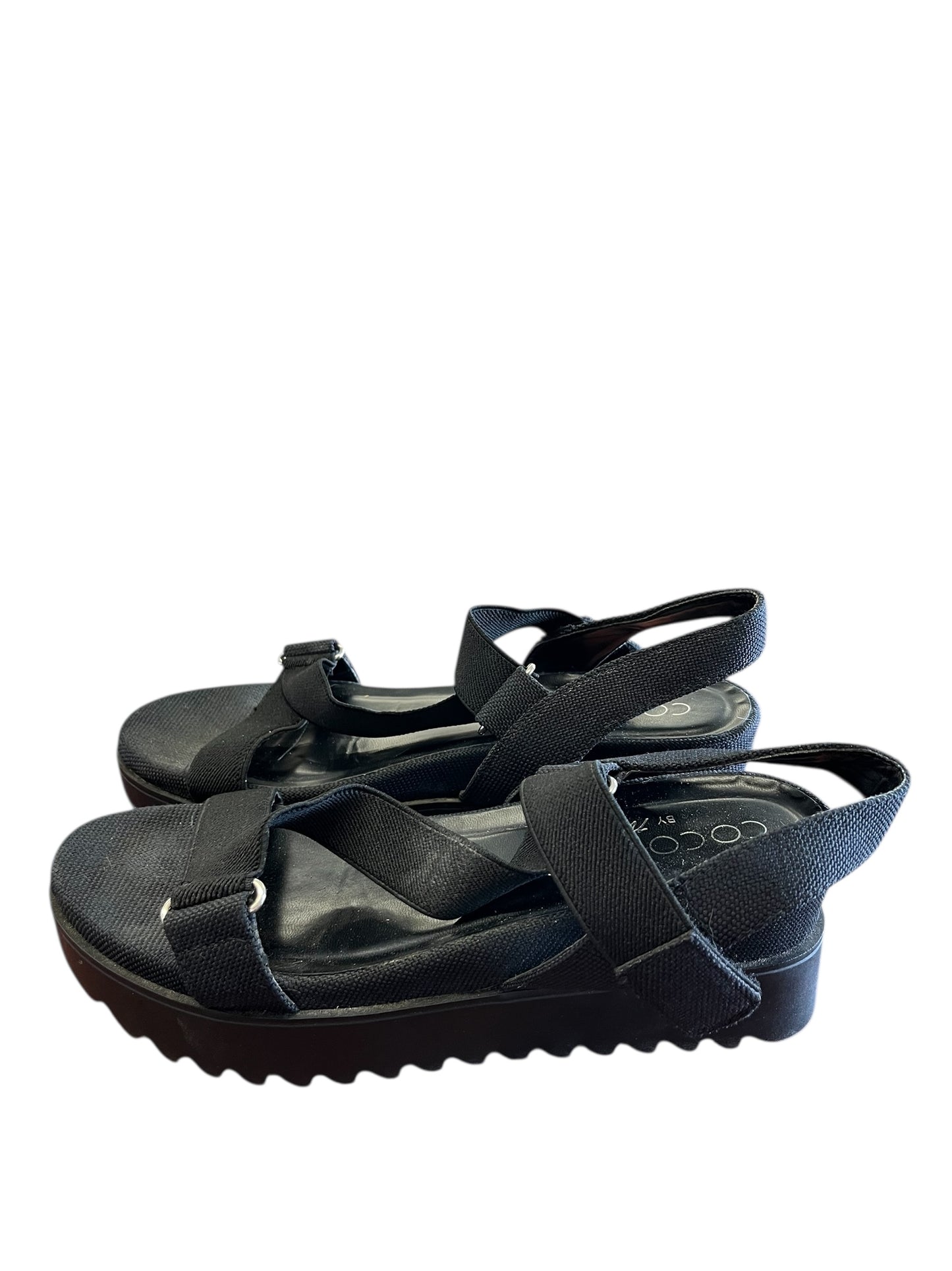 Black Coconuts sandals, 8