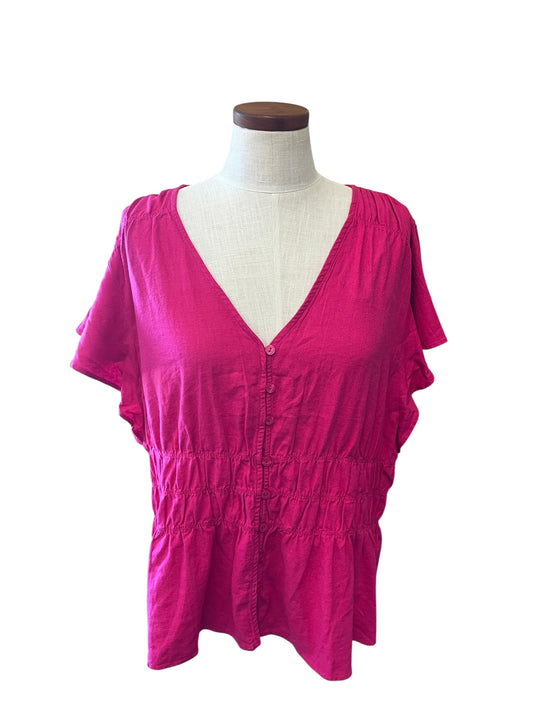 Pink Marc New York Women's top, XL