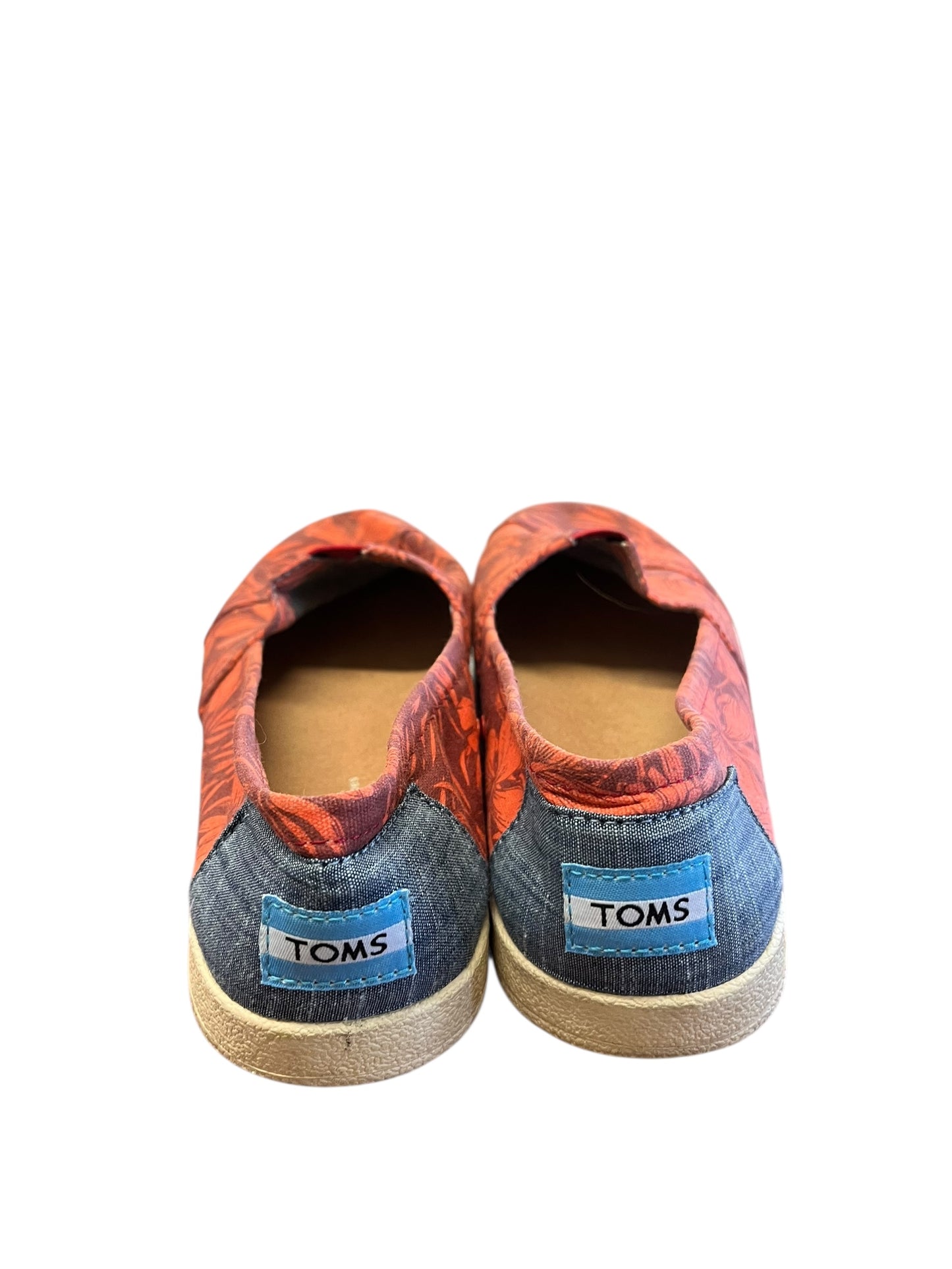 orange Toms Sneakers, 7
