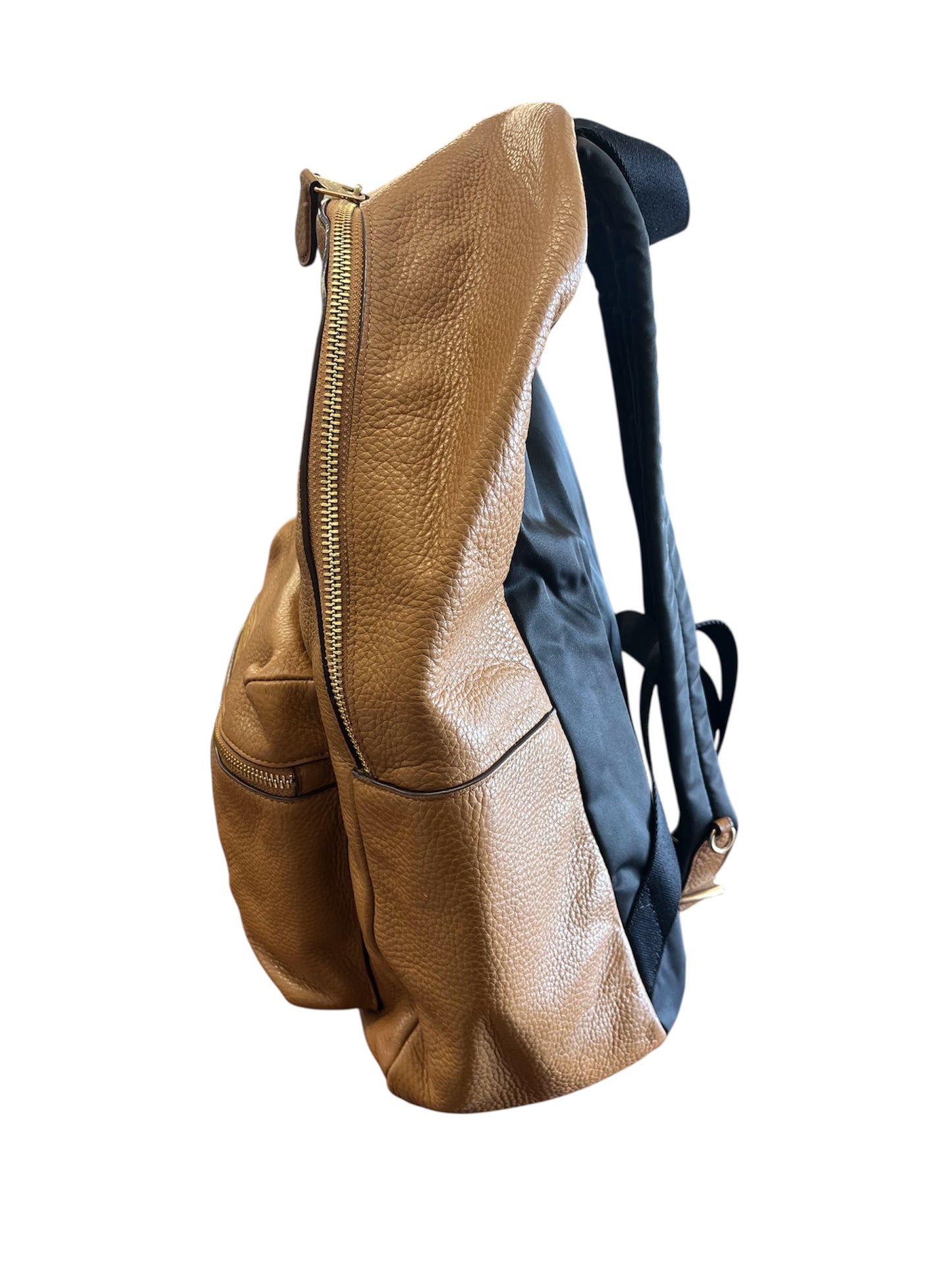 Tan Coach backpack