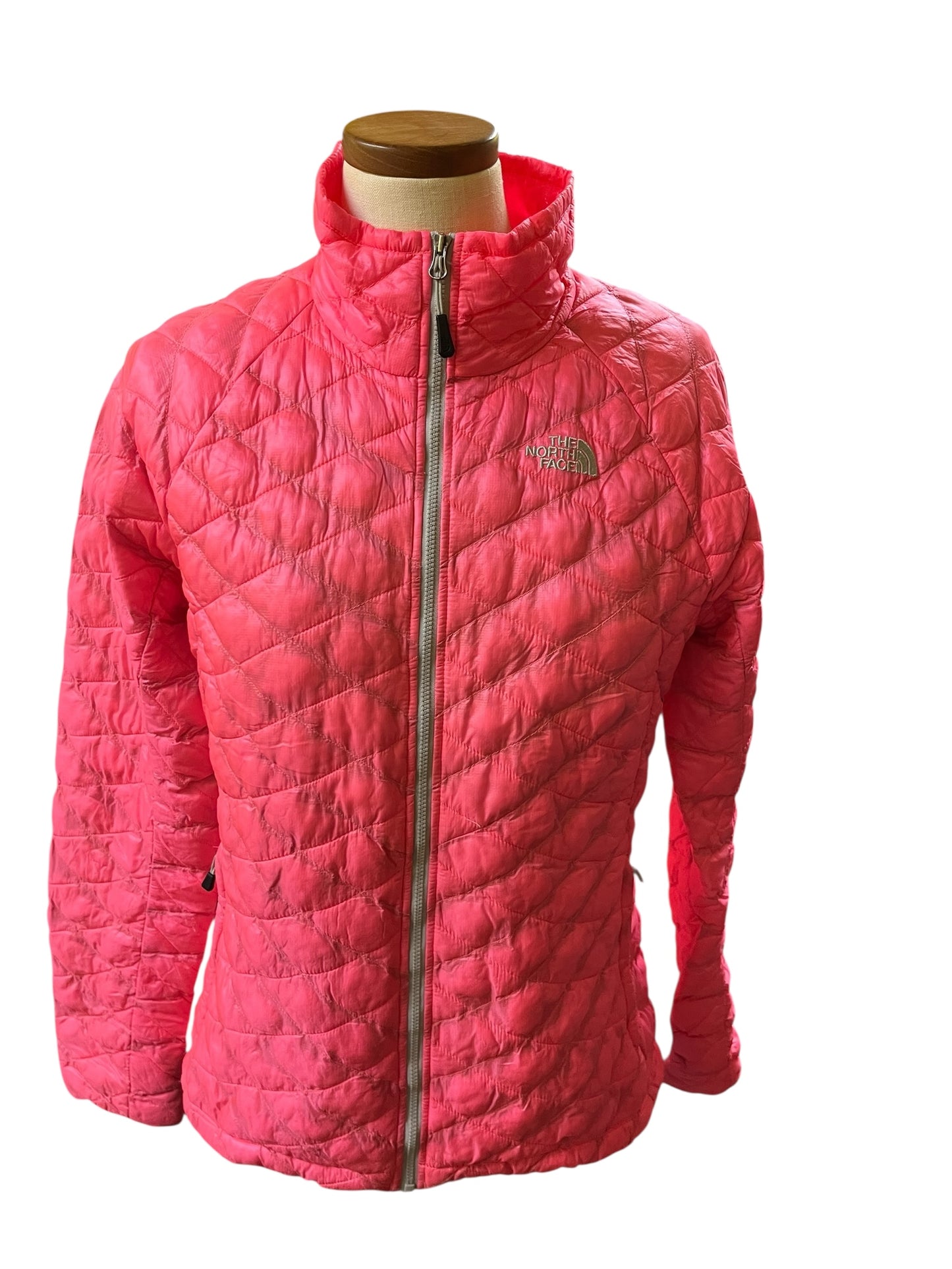 Pink The North Face Coat, Medium