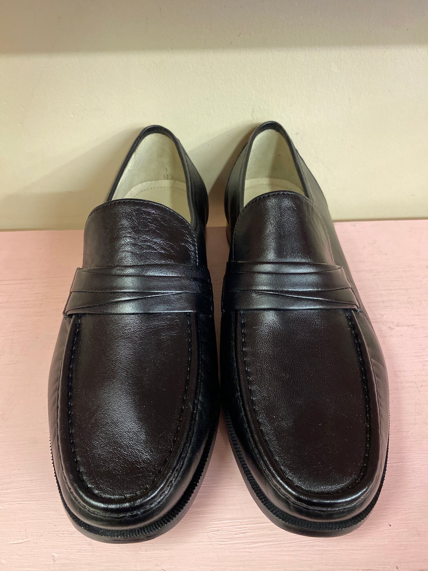 Black Bostonian Men's Shoes, 8.5
