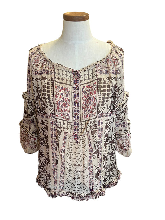 Brown Diane Von Fustenberg Women's top, 8