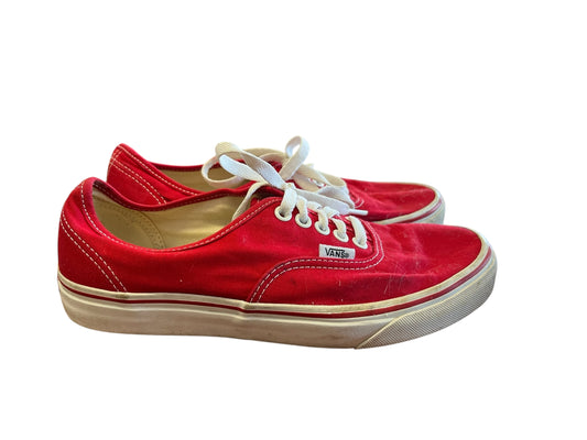 Red Vans Sneakers, 7