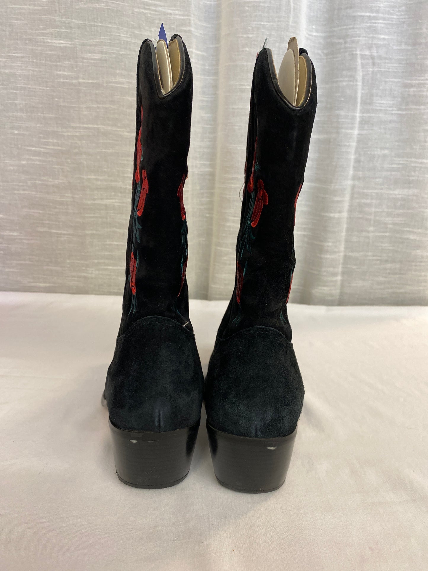 Black American West Boots, 8.5