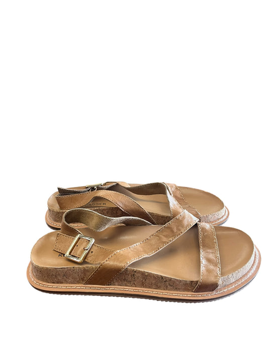 Brown Kelci Dagger sandals, 7.5