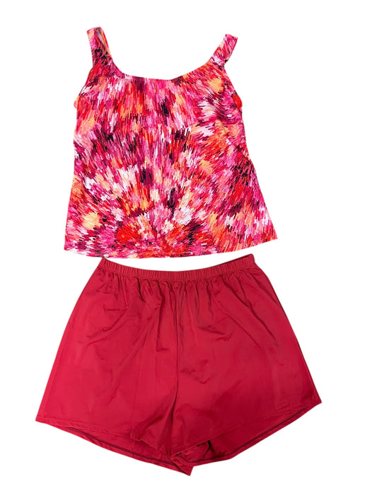 Red Beach Belle Swimsuit, 16