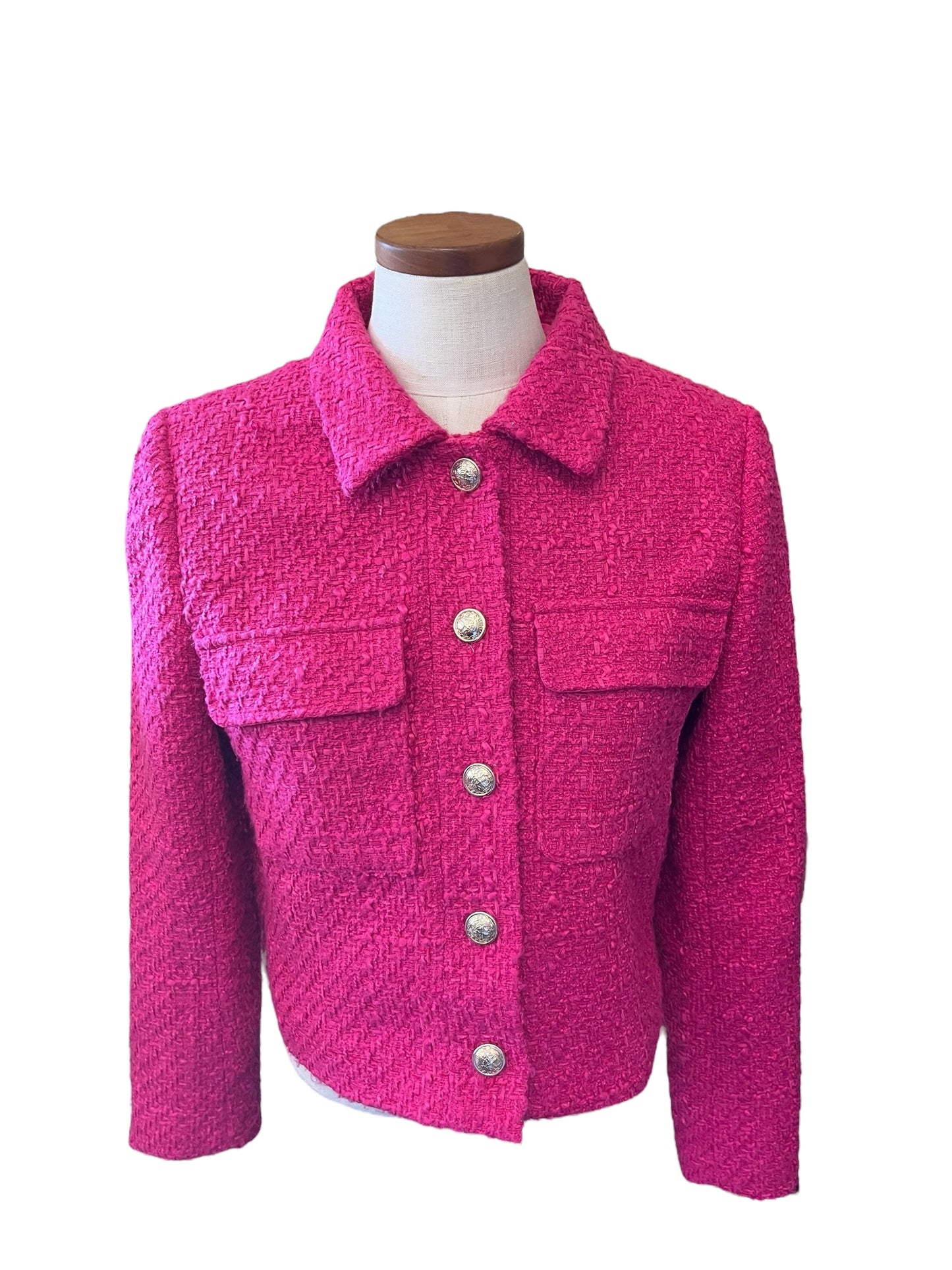 Pink Nicole Miller Blazer, Small