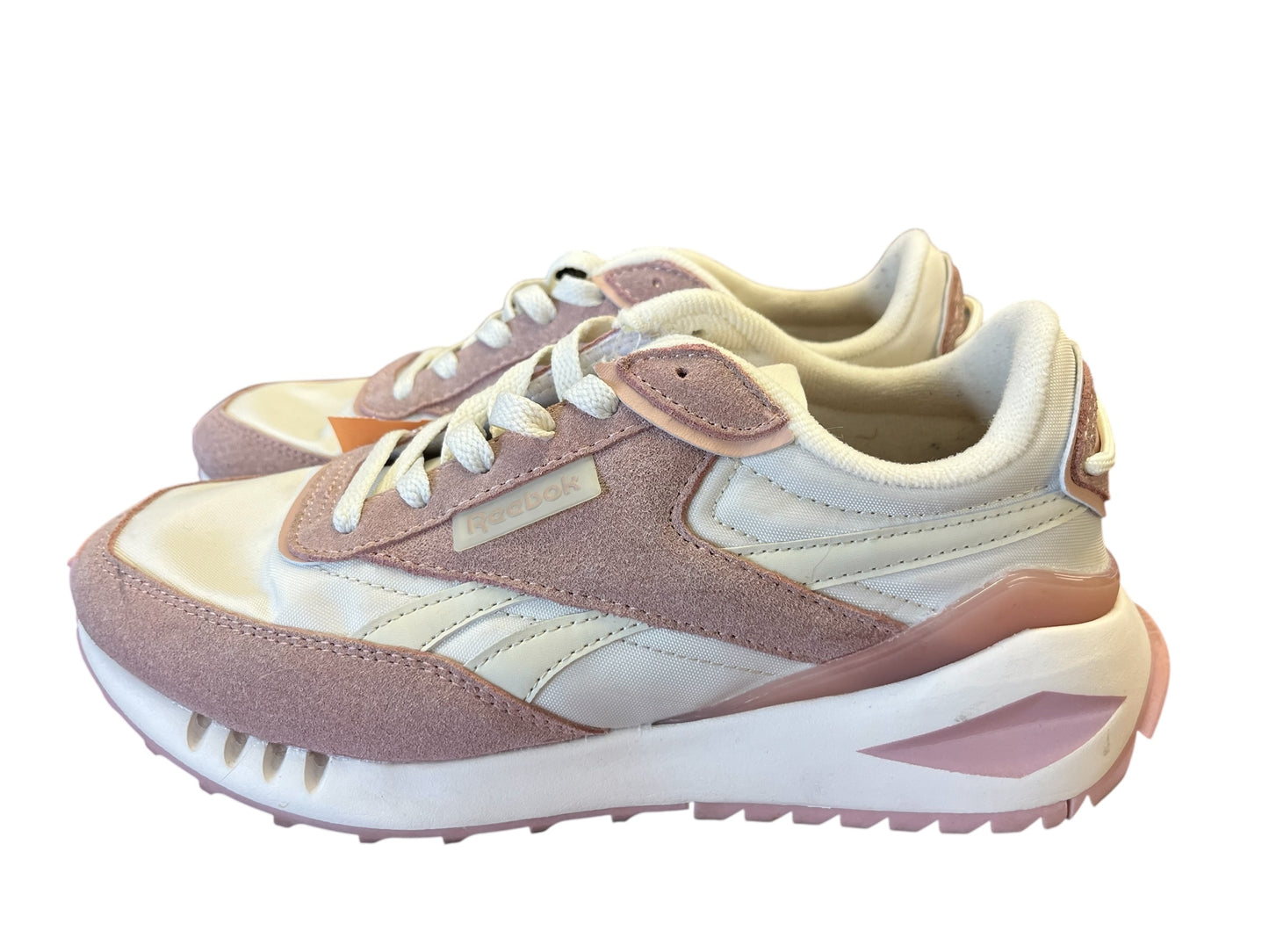 Cream, Rose Reebok Woman's Sneakers, 8