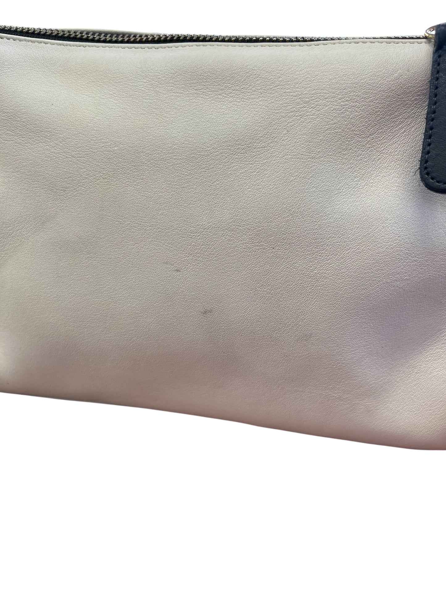Navy, White Coach Purse